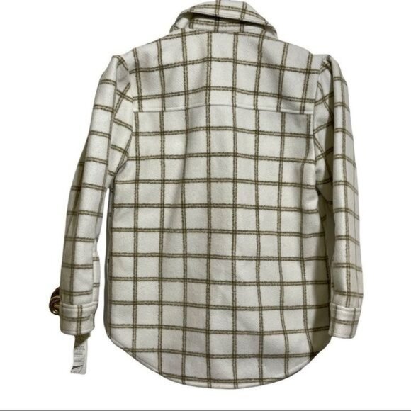 Treasure & Bond Plaid Button Down Carson Pane Boxy Women's Small Shirt J… - Picture 2 of 14